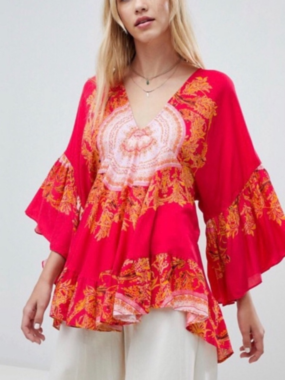 Free people sunset dream tunic